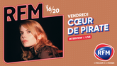 Coeur de pirate : invitée du 16/20 le 11 avril