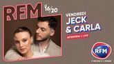 Jeck et Carla : invités du 16/20 de Pat Angeli le 24/10