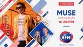 Vendredi 17 juin : Muse est l'invité du 16/20 !