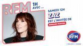 Zaz est l'invitée de Bernard Montiel samedi 7 juin sur RFM 