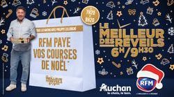 RFM paye vos courses avec Auchan dans "Le Meilleur des Réveils"