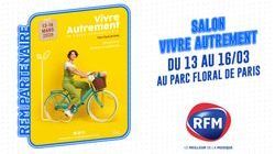 RFM partenaire du Salon "Vivre autrement" au Parc Floral à Paris