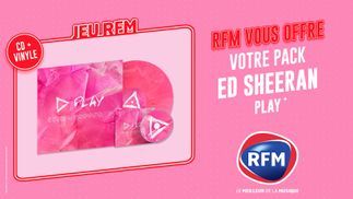 Ed Sheeran : gagnez le CD + Vinyle rose de "Play"