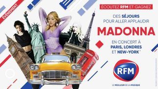 Madonna: RFM vous emmène l'applaudir à Paris, Londres et New York !