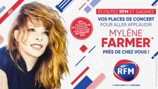 RFM vous offre vos places de concert pour applaudir Mylène Farmer près de chez vous ! 