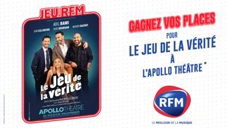 RFM vous offre vos places pour la pièce de théâtre "Le jeu de la vérité"