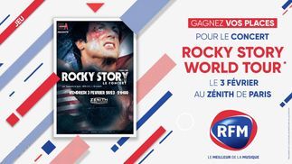 Rocky Story World Tour: gagnez vos places pour le concert au Zénith de Paris 