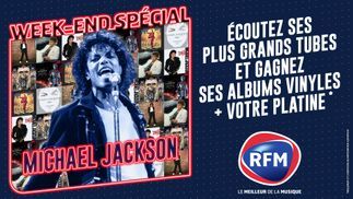 Week-end spécial Michael Jackson : gagnez votre intégrale album en vinyle et votre platine. 