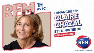 Claire Chazal est l'invitée de Bernard Montiel dimanche 5 mai sur RFM 