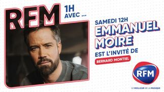 Emmanuel Moire est l'invité de Bernard Montiel samedi 4 mai sur RFM 