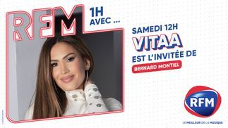 Vitaa dans "1 heure avec" avec Bernard Montiel le 31/05