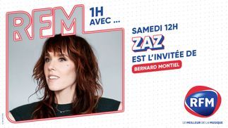 Zaz est l'invitée de Bernard Montiel samedi 7 juin sur RFM 