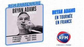 Bryan Adams en tournée en partenariat avec RFM 