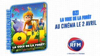 "Ozi, la voix de la forêt" au cinéma le 2 avril avec RFM 