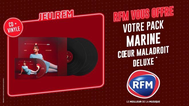 Marine : RFM vous offre votre pack "Coeur maladroit" CD et vinyle édition deluxe