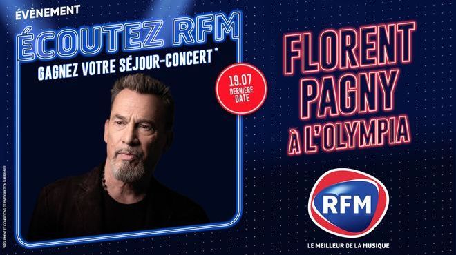 Gagnez vos places + votre séjour pour le concert de Florent Pagny à l'Olympia