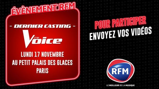 Participez au dernier casting de the Voice !